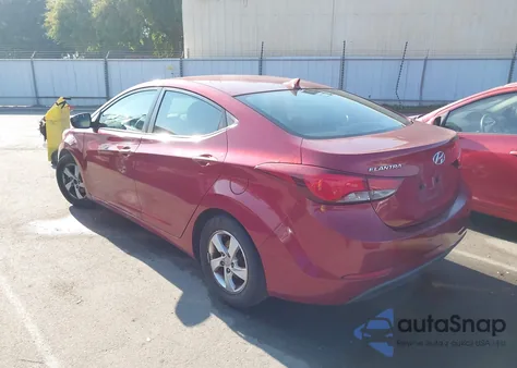 2014 Hyundai Elantra Se из США, поврежденный, VIN 5NPDH4AE2EH497090